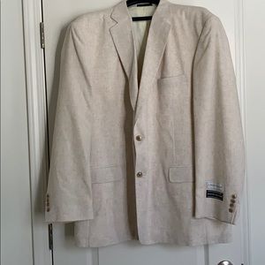 NWT David Taylor Linen Suit Coat